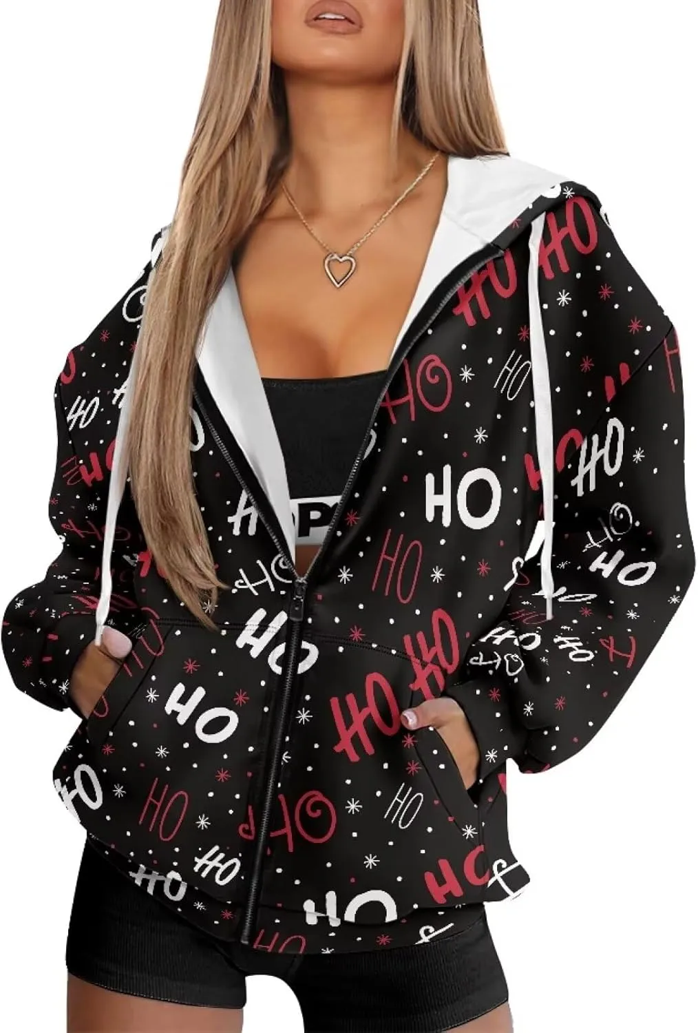 AFPANQZ Women's Hooded Sweatshirt Soft Sport Hoodies Fashion Casual Tops with Pockets Girls Cozy Warm Fall Outfits