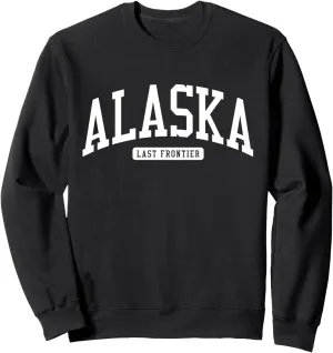 Alaska College University Style Sweatshirt