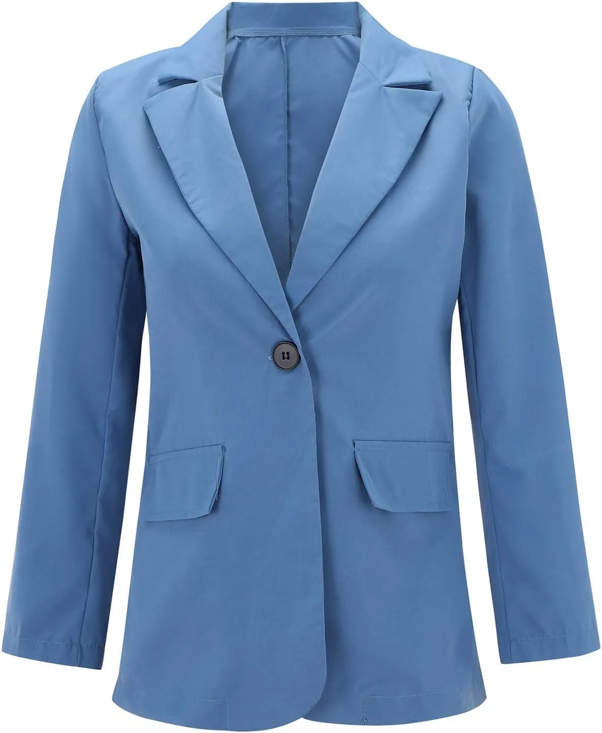 Blazers for Women Business Casual Long Sleeve Lapel Work Jackets Lightweight Temperament Single Breasted Suit Jacket