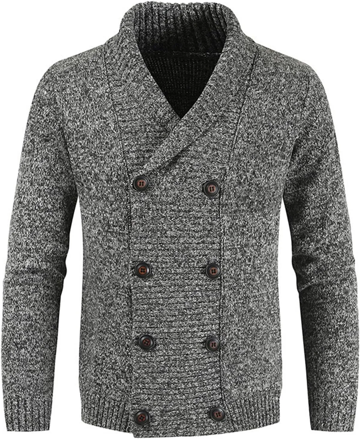 Button Down Sweaters for Men Oversized Sweater Coat Warm Outdoor Jacket Long Sleeve Cardigan Shirt Winter Outerwear