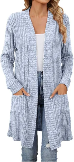 Cardigan for Women Loose Open Front 2025 Knit Oversized Sweater Cardigans Lightweight Cover Up Outerwear
