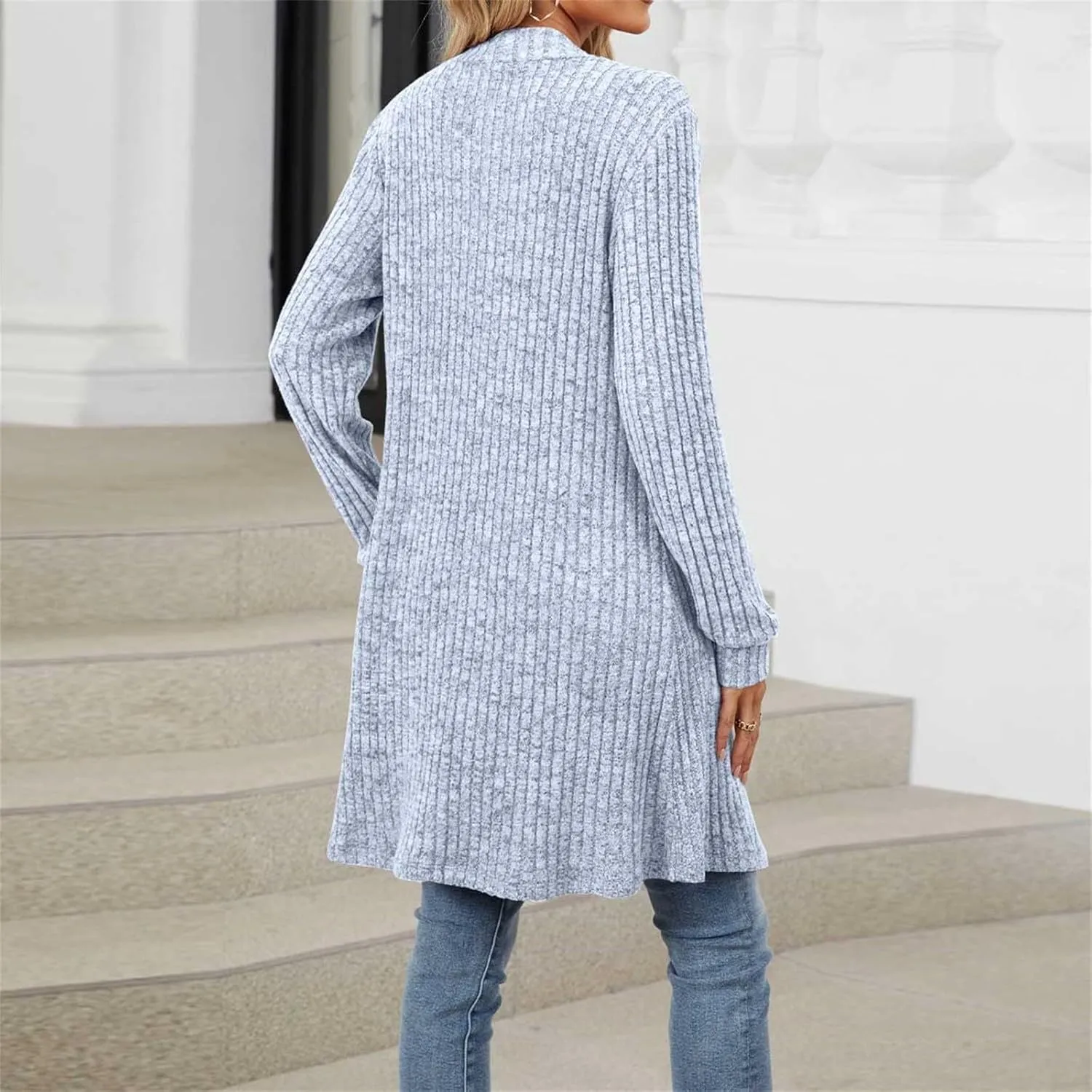 Cardigan for Women Loose Open Front 2025 Knit Oversized Sweater Cardigans Lightweight Cover Up Outerwear