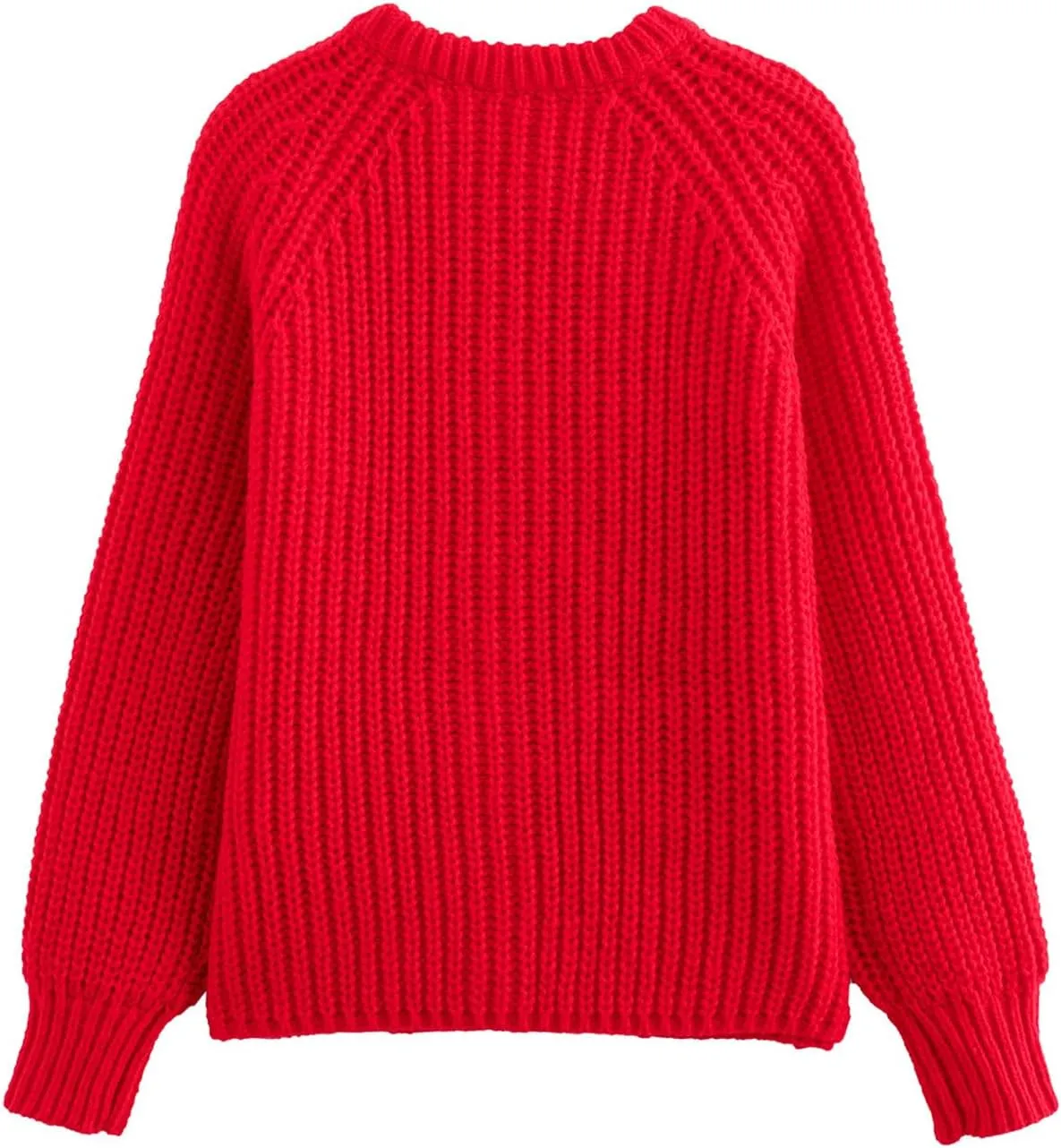 CHARTOU Women's Open Front Cable Knit Cardigan Sweaters Button Down Crewneck Cropped Y2K Fall Outfits 2024