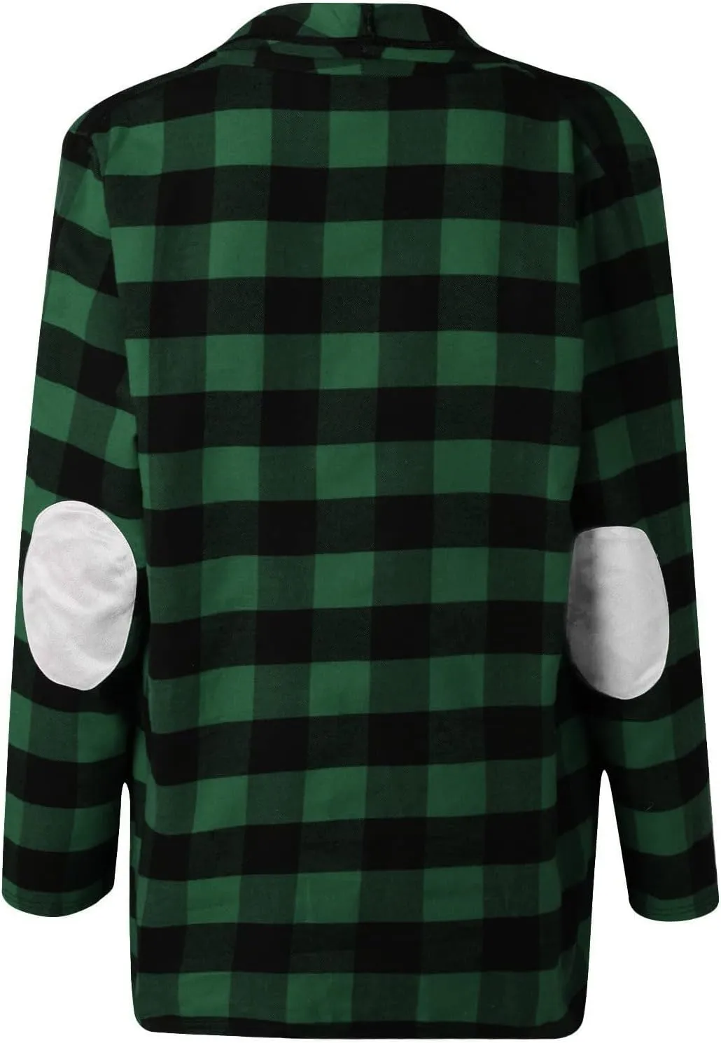 Checkered Cardigan for Women 2024 Trendy Long Sleeve Loose Soft Flannel Shirt Buffalo Plaid Fall Outfits with Pockets
