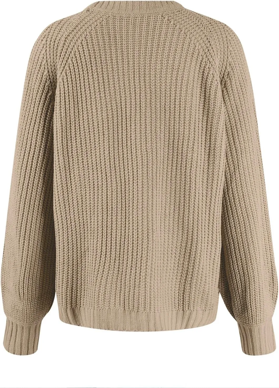 Chunky Cardigan Sweaters for Women Cable Knit Open Front Cardigan with Pockets Oversized Loose Long Sleeve Sweaters