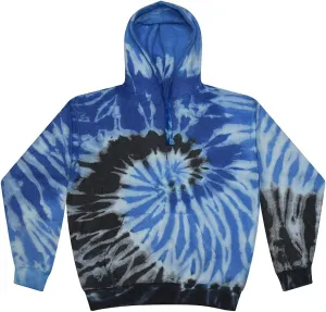 Colortone Tie Dye Cloud Fleece Hoodie for Women and Men - Loose Fit Fleece Sweatshirts