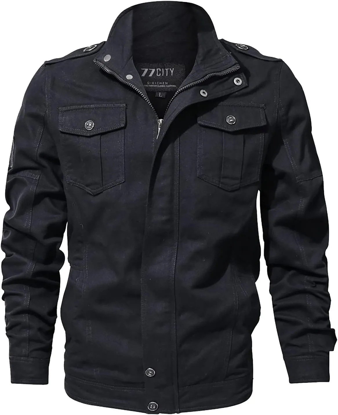 DuDubaby Men Casual Winter Warm Top Blouse Thickening Coat Outwear Top Blouse Jacket