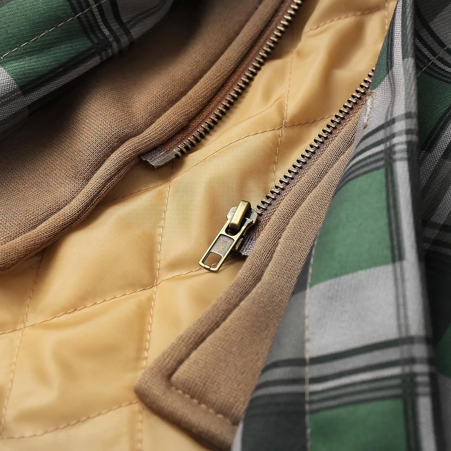 Flannel Jackets for Men Big and Tall Design Plaid Shirt Jacket Relaxed Fit Thicken Warm Sweatshirt Cozy Soft Outwear