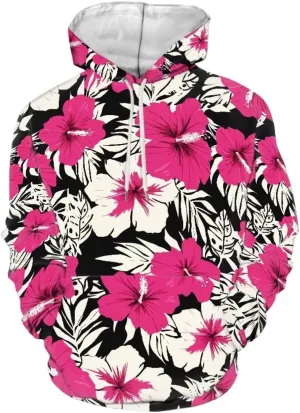 Forchrinse Green Palm Tree Sea Beach Mens Hoodies Pullover Long Sleeve Fleece Hoodie Cozy Sport Casual Outwear