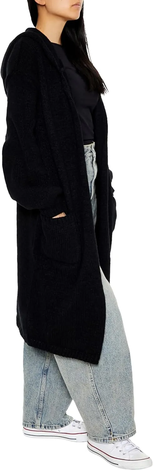 Forever 21 Women's Hooded Cardigan Sweater
