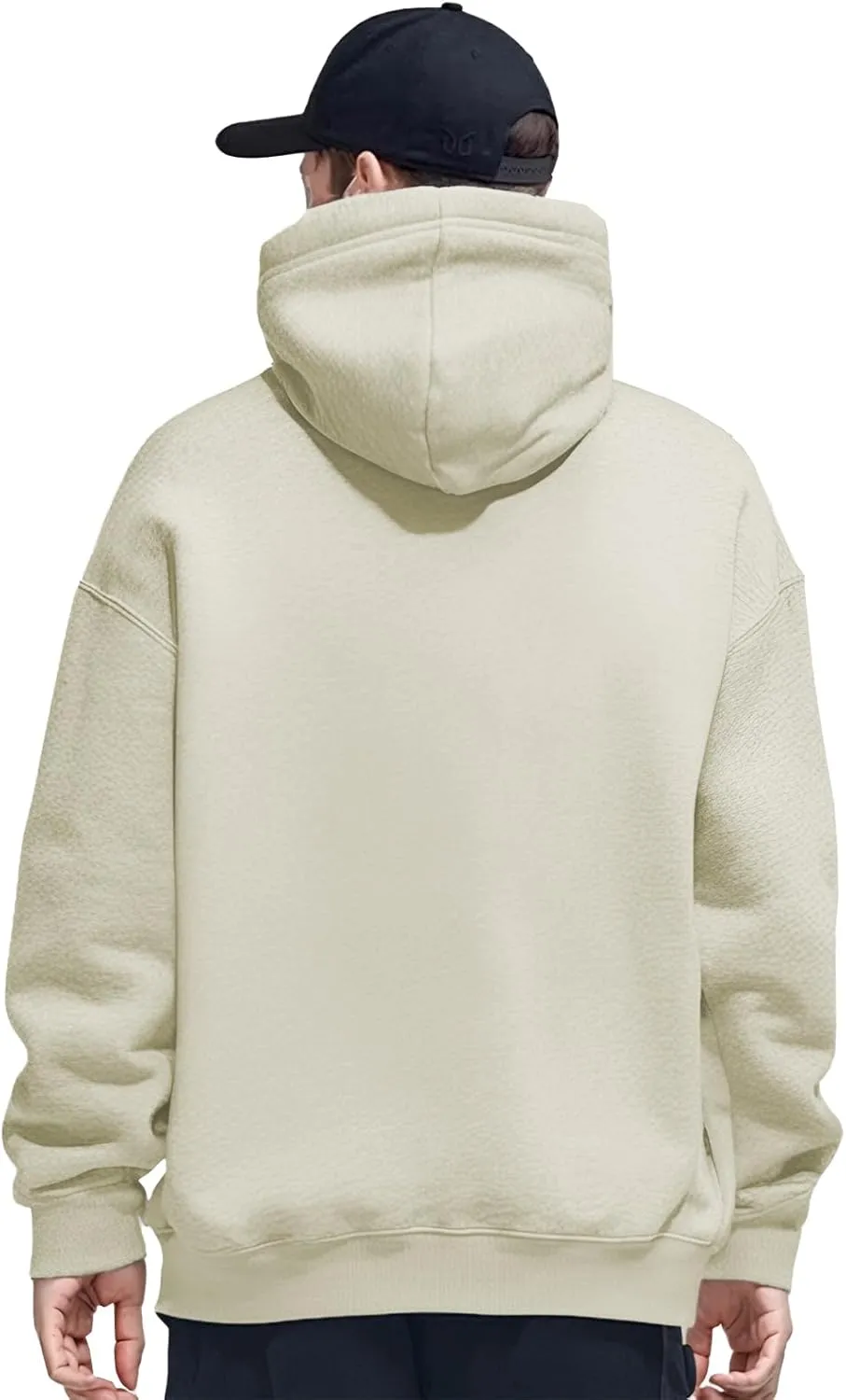 FoxQ Mens Casual Cotton Hooded Pullover Sweatshirts Drawstring Long Sleeve Hoodies