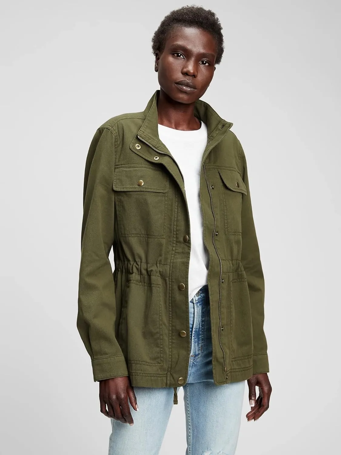 GAP Women's Utility Jacket
