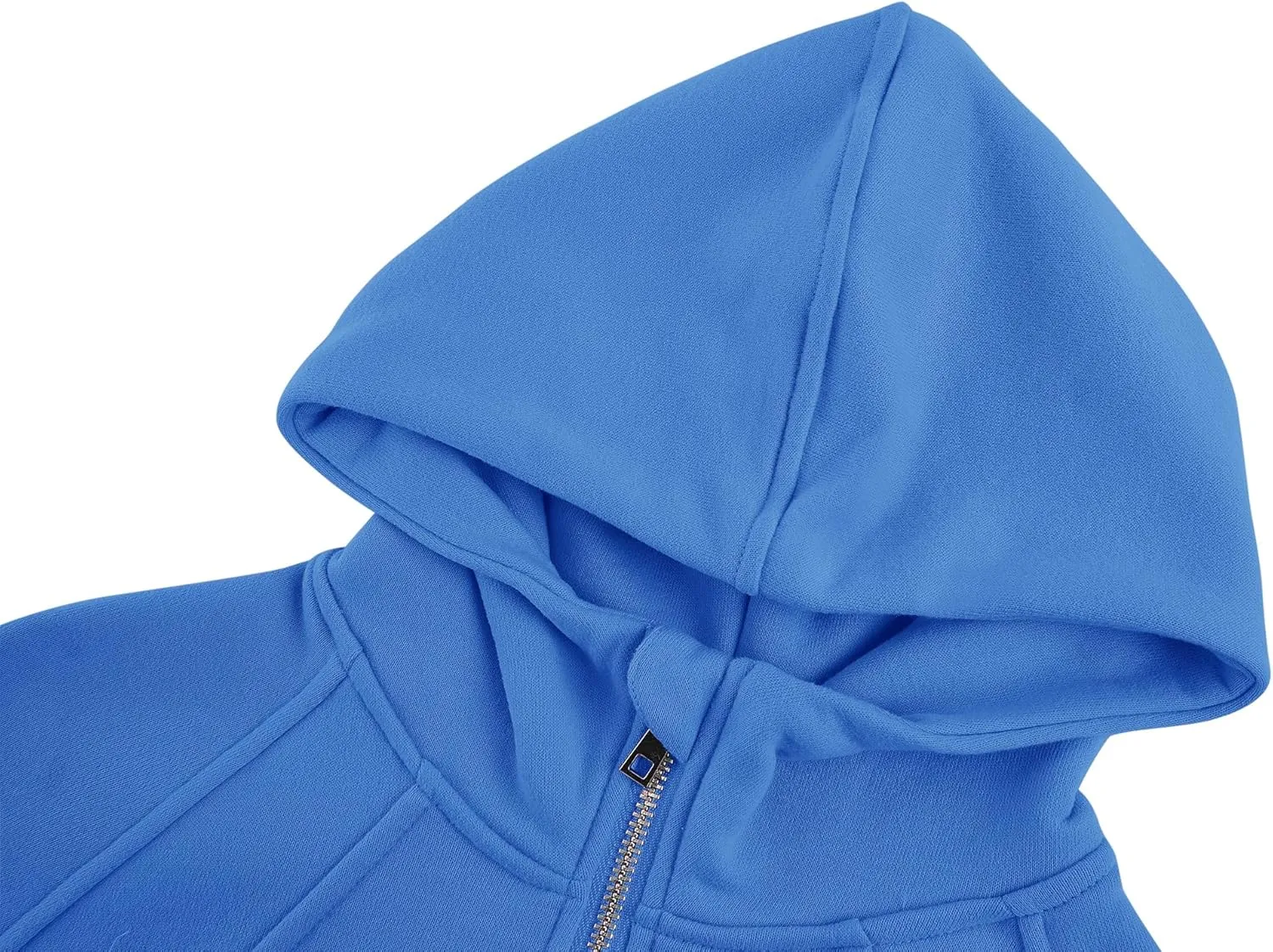 Girls' Hoodies Sweatshirts Half Zipper Pullover Crop Tops for Teen Girls Long Sleeve Sweater Thumb Hole
