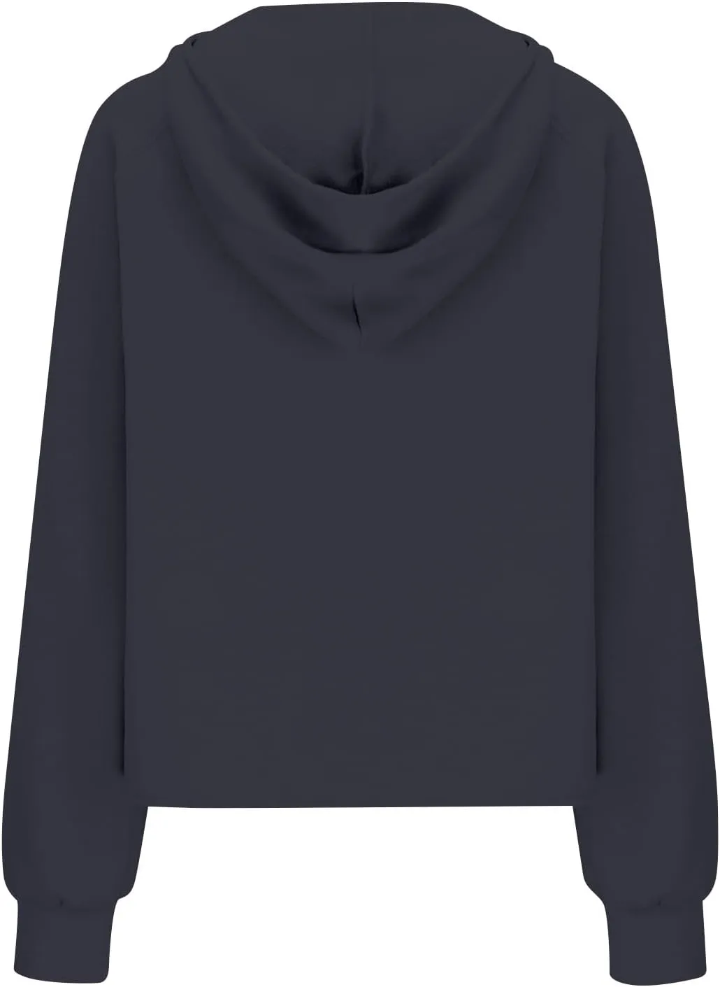 Half Zip Cropped Hoodies for Women Fleece Quarter Zip Up Pullover Oversized Sweatshirts 2024 Fall Clothes with Pocket