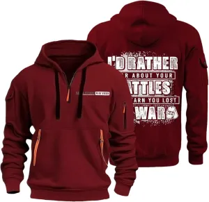 Hoodie For Men Tactical Hoodie Prints Sport Pullover Pocket Long Sleeve Casual Big And Tall Zip Up Hoodies