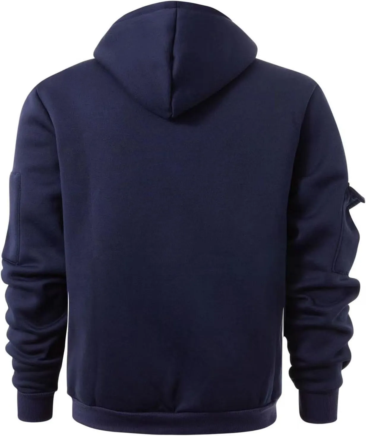 Hoodies for Men Full Zip Up Long Sleeve Sports Hooded Jacket Casual Gym Athletic Sweatshirt Coats with Zip Pockets