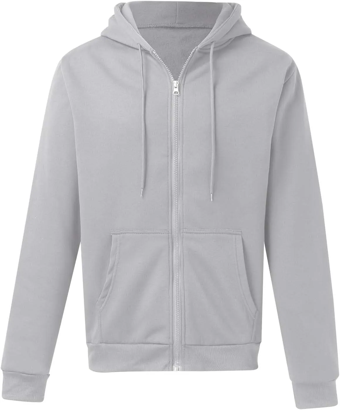 Hoodies for Men Zip up Lightweight Hoodie Big and Tall Sweatshirt Casual Fashion Jackets Fall Tops with Zip Pockets
