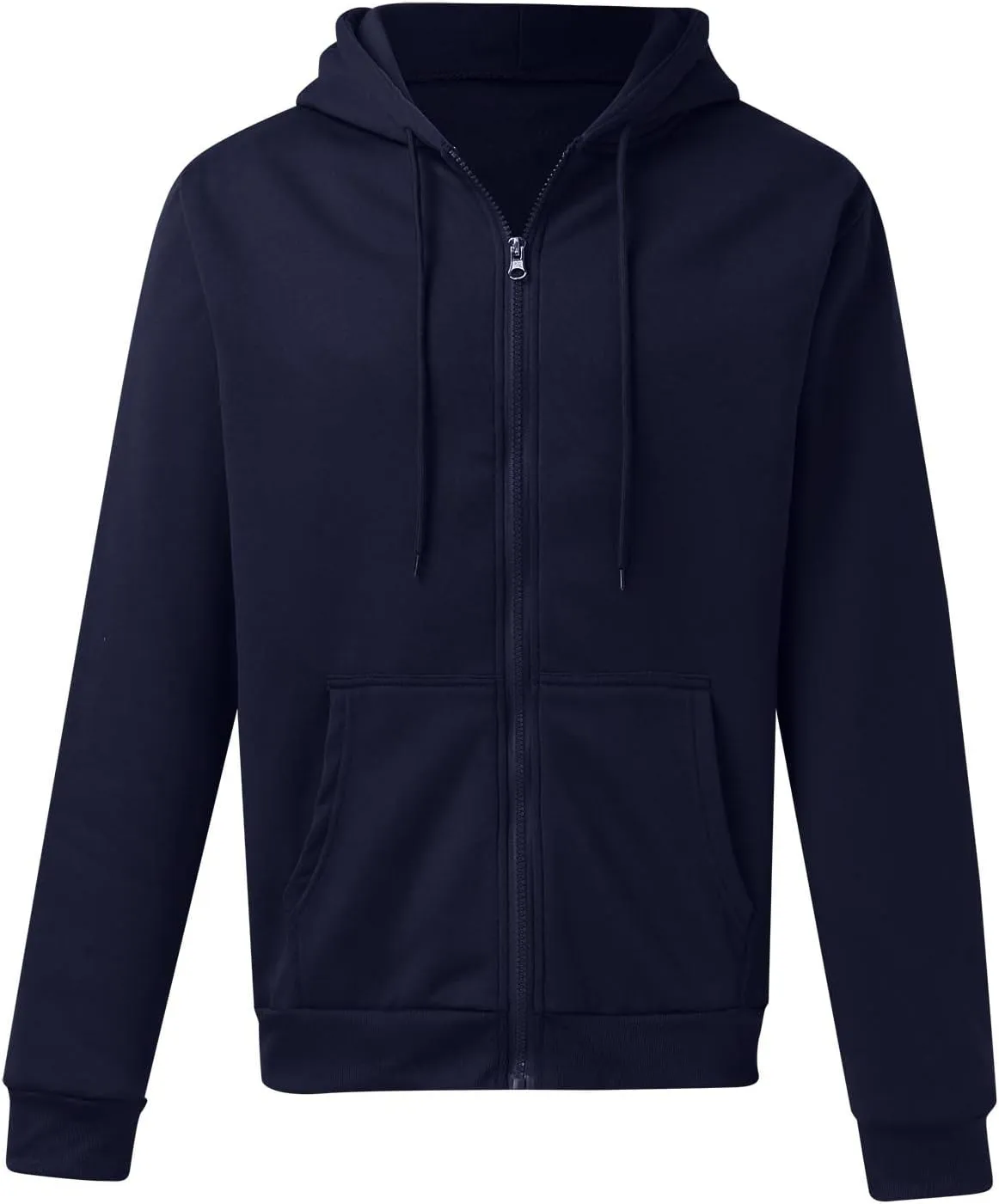Hoodies for Men Zip up Lightweight Hoodie Big and Tall Sweatshirt Casual Fashion Jackets Fall Tops with Zip Pockets
