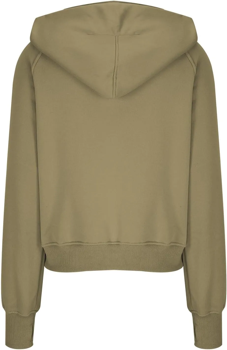 Hoodies For Women Half Zip Cropped Pullover Tops With Thumb Hole Fleece Quarter Zipper Hoodie 2024 Fall Y2k Outfits