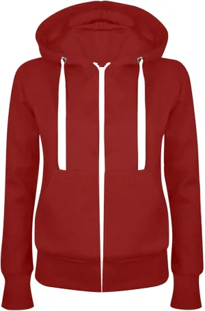Hoodies For Women Zip Up Oversized Hooded Sweatshirt Long Sleeve Fleece Jacket With Pockets Fall Fashion Outfits 2023