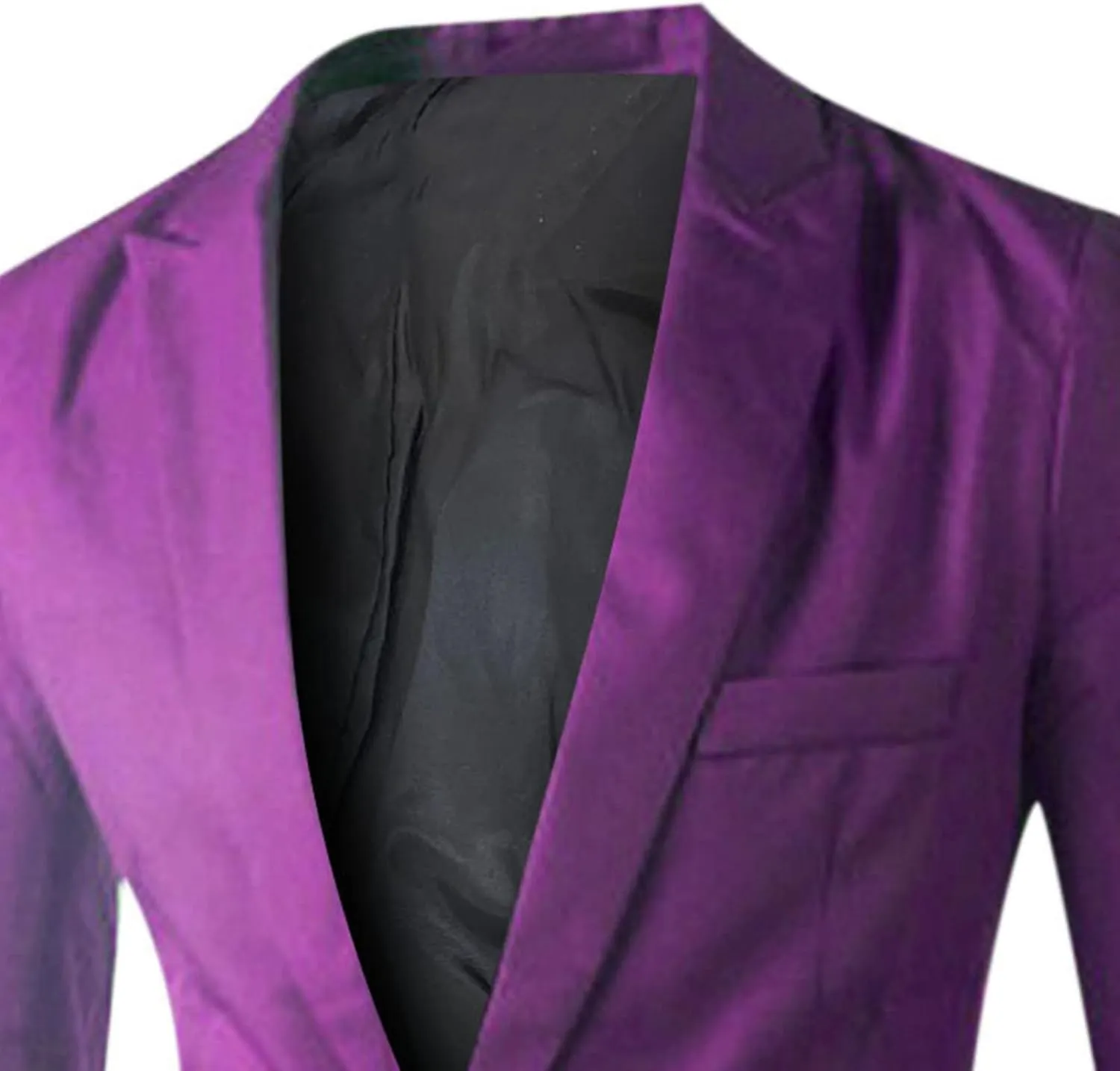 Men Casual Suit Blazer Jackets Lightweight Sports Coats One Button Casual Business Notched Lapel Slim Fit Daily Blazer