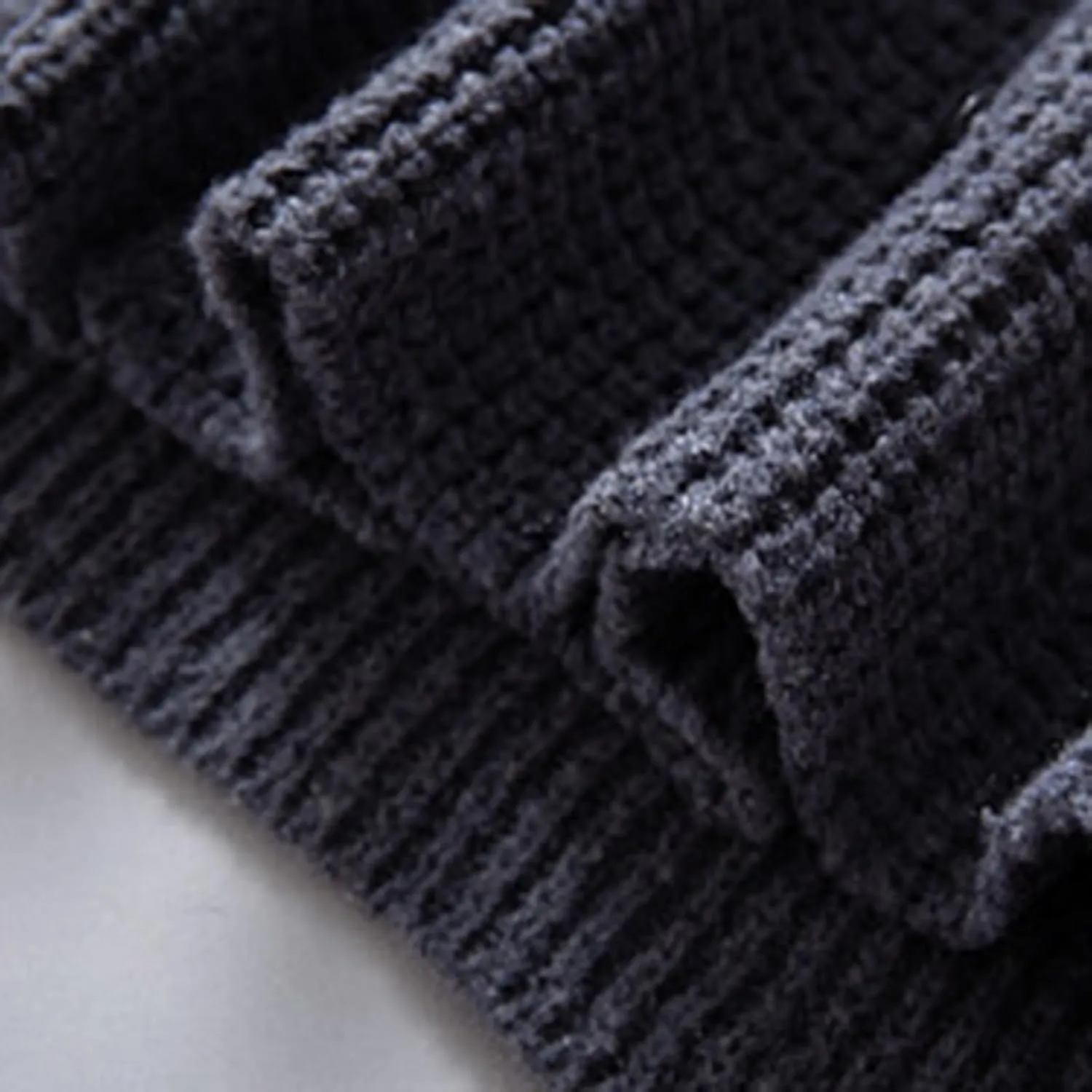 Men's 2024 Casual Long Sleeve Cardigan Sweater Hoodies Shawl Collar Button Down Ribbed Knit Thicken Warm Outerwear