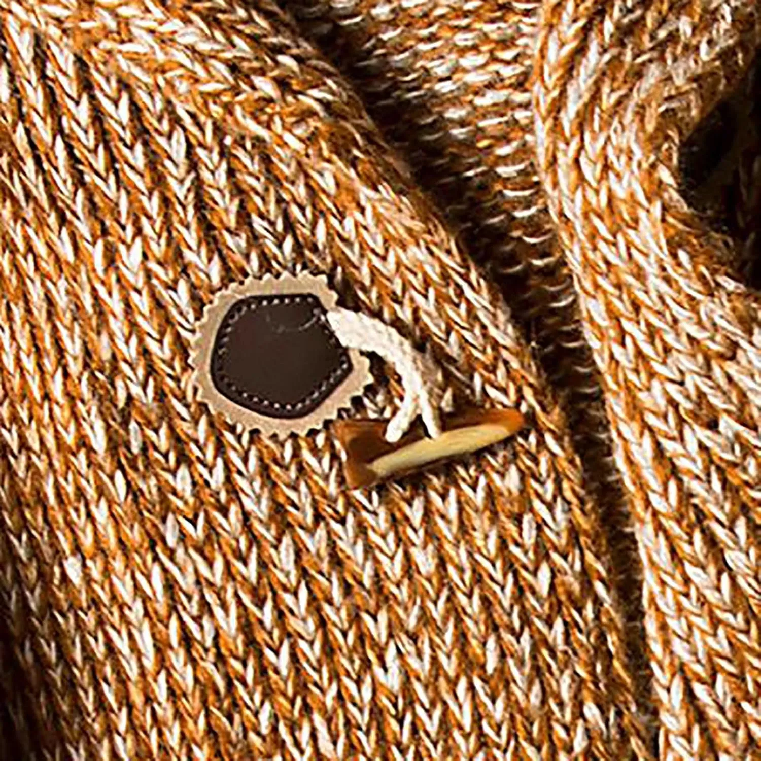 Men's Cardigan Sweater Long Sleeve Button Down Pullover Solid Color Ribbed Hooded Knitted Casual Loose with Pockets