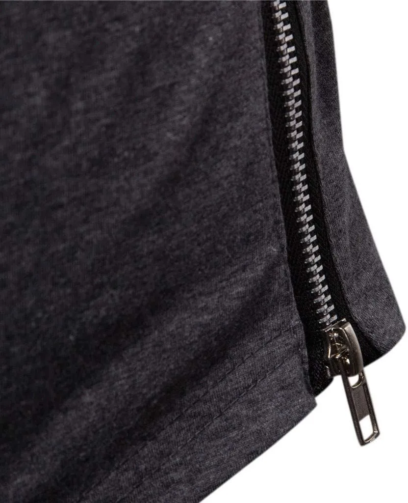 Mens Casual T Shirt Hoodies Trendy Long Sleeve Drawstring Pullover Tops Solid Relaxed Workout Gym Hooded Sweatshirts