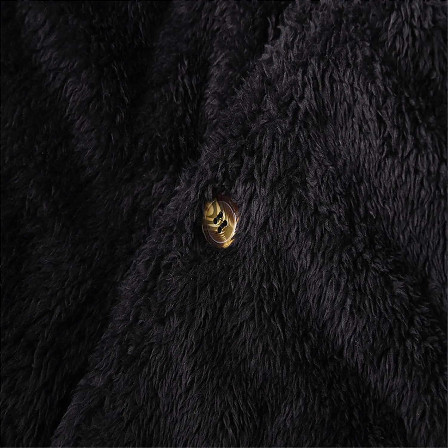 Mens Fuzzy Sherpa Cardigan Winter Fleece Open Front Coats Button Down Thermal Thick Warm Outwear Sweatshirt