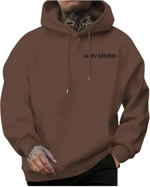 Men's Novelty Color Block Pullover Fleece Hoodies Workout Fit Cotton Blend Hooded Sweatshirts Casual Active Hoodie