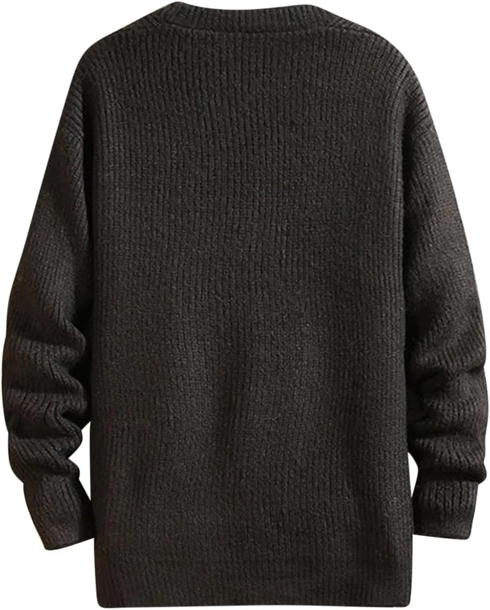 Men's Oversized Cardigan Sweaters Long Sleeve V-Neck Cardigans Loose Casual Buttons Down Ribbed Knitted Sweater