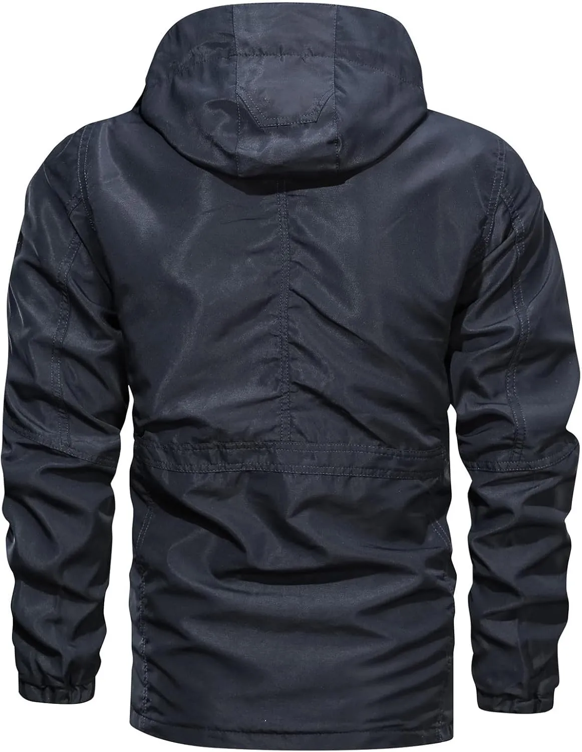 Men's Winter Jacket Military Tactical Hooded Jackets Insulated Work Coats Warm Cargo Jackets Casual Windbreaker