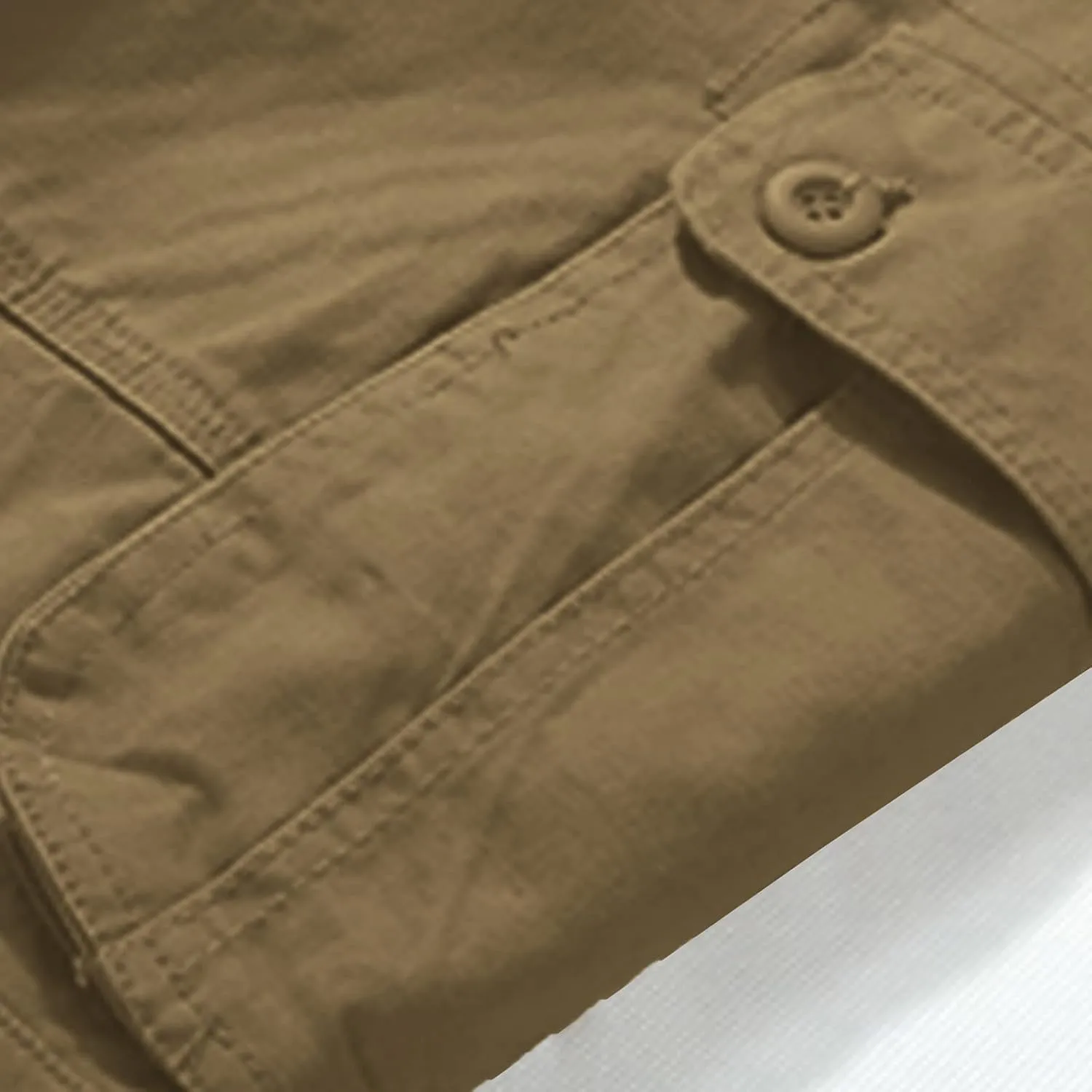 Miyaomn Men's Casual Straight Leg Tactical Cargo Pants Relaxed Fit Flap Pockets Travel Outdoor Hiking Construction Work Pants