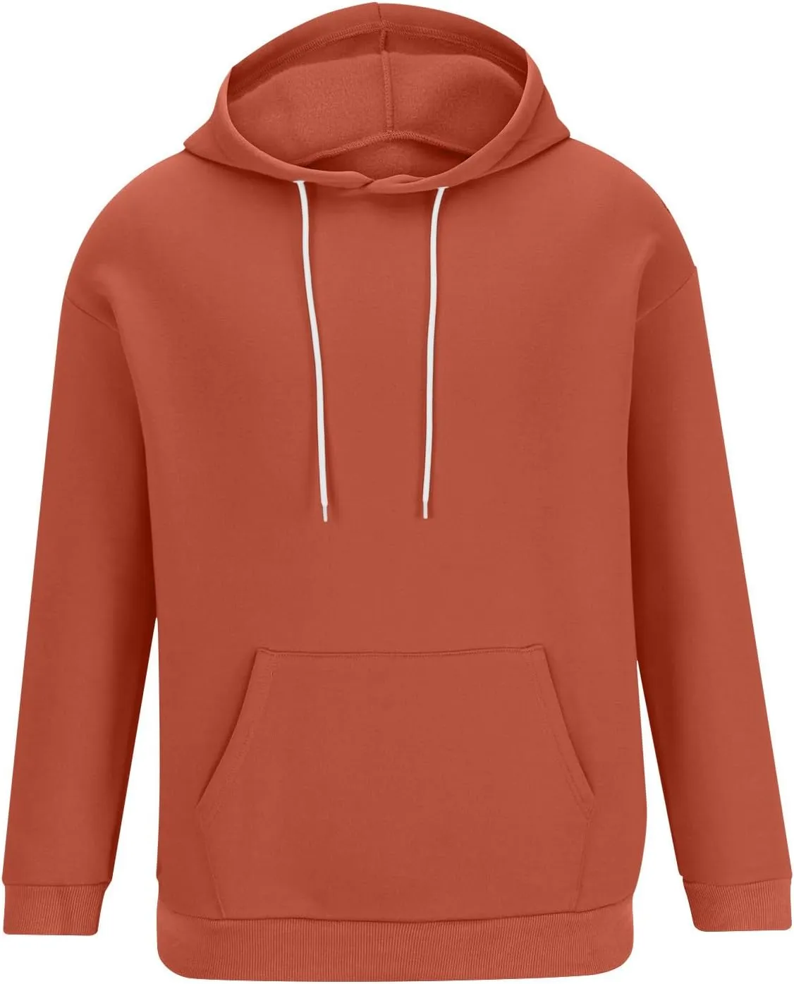 Muscularfit Mens Big and Tall Graphic Hoodies Causal Solid Drawstring Sports Pullover Hooded Long Sleeve Workout Sweatshirts