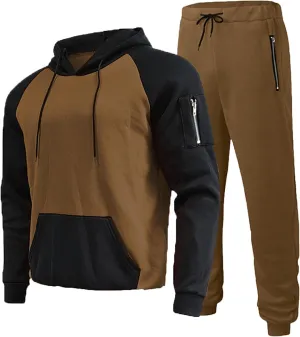 Muscularfit Mens Big and Tall Hoodies Pullover Color Block Long Sleeve Gym Workout Hoodies Casual Lightweight Sweatshirt 2023