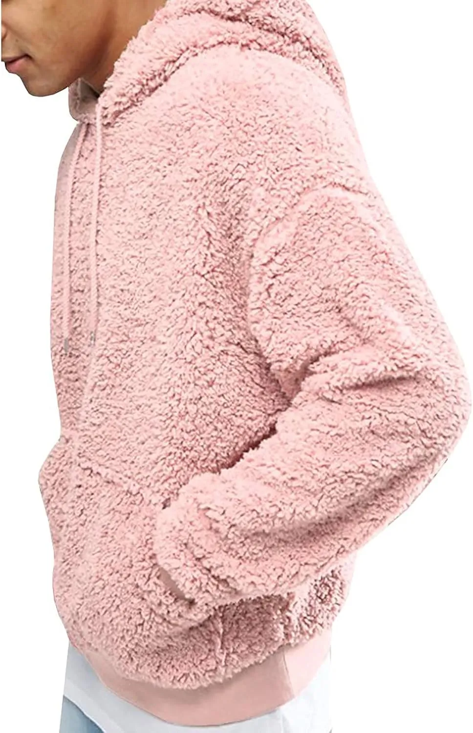 Muscularfit Men's Hoodies & Sweatshirts Casual Long Sleeve Plush and Fleece Hooded Sweater Fashion Fall Winter Pullover Coat