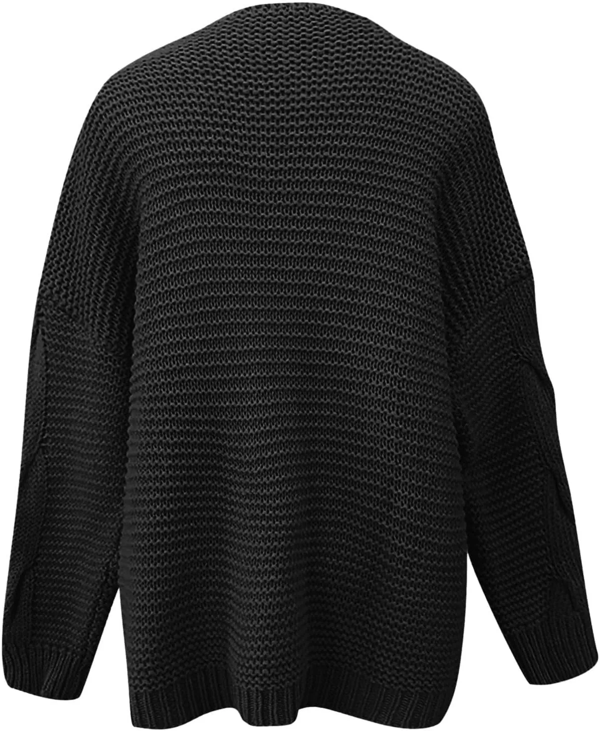 Oversized Cardigan for Women 2023 Long Sleeve Open Front Chunky Cable Knit Sweaters Loose Fit Slouchy Casual Cardigans