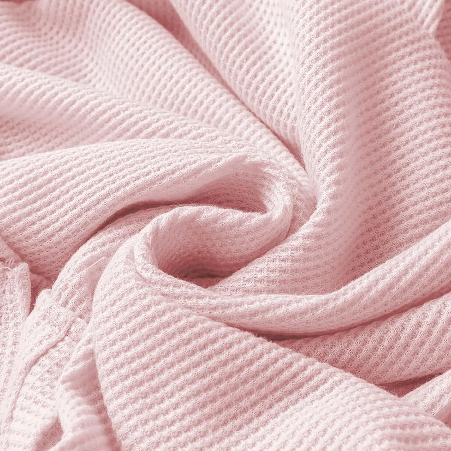 Oversized Sweatshirts Waffle Loose Drop Shoulder Knitted Solid Color Pullover Tops Fall Relaxed Fit Side Split Hoodie