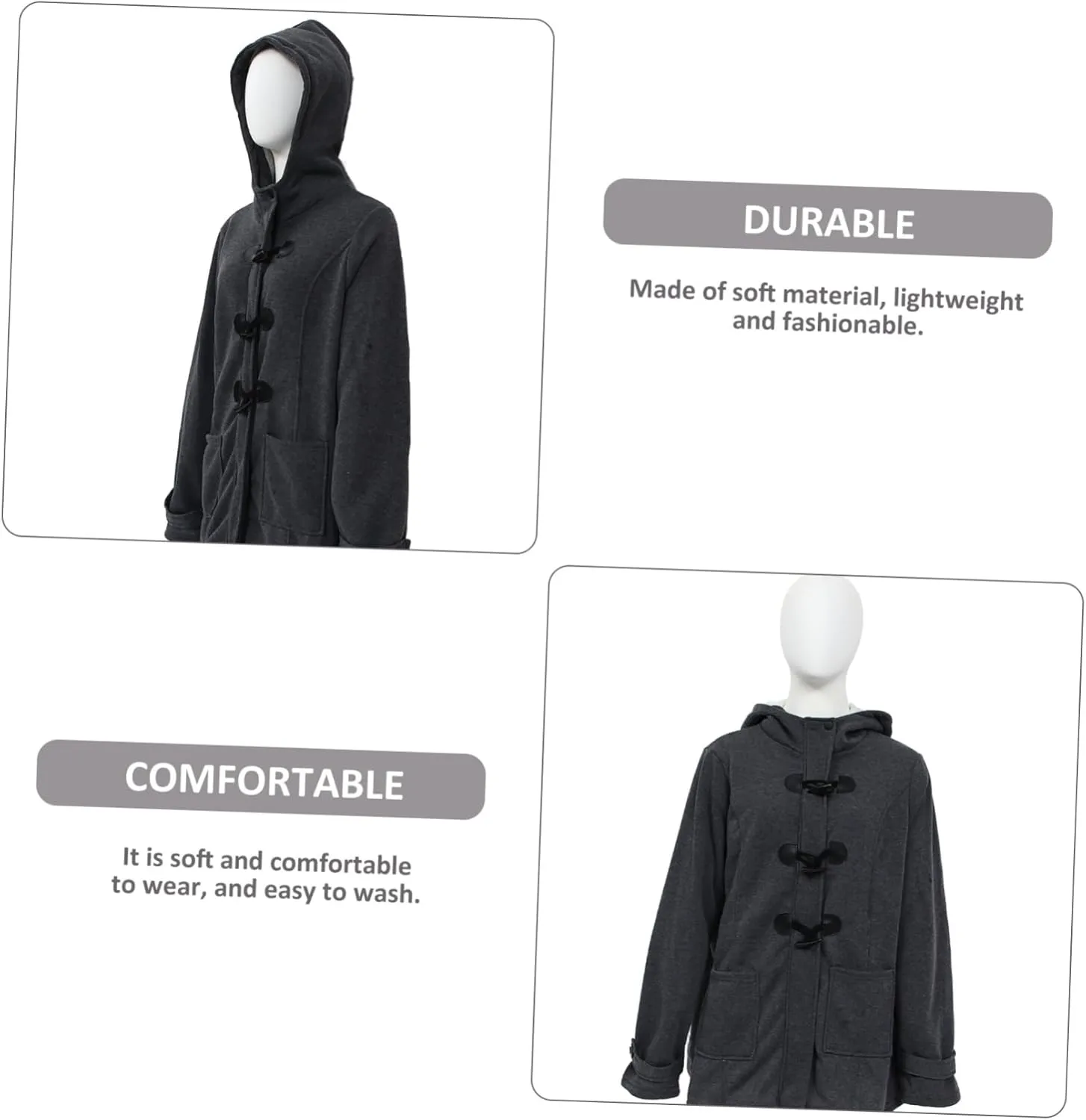 Pea Coats for Women Long Pea Coat Pea Jacket Wool Pea Coat