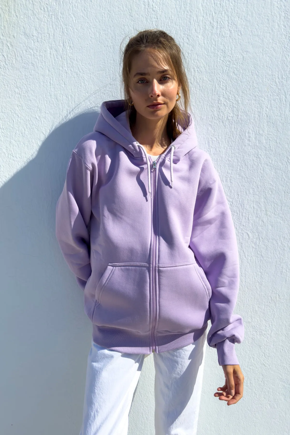 "Ksipna Ftasame" Light Purple Hoodie 𝗢𝗻𝗲 𝗦𝗶𝘇𝗲 (2 LAST ITEMS)