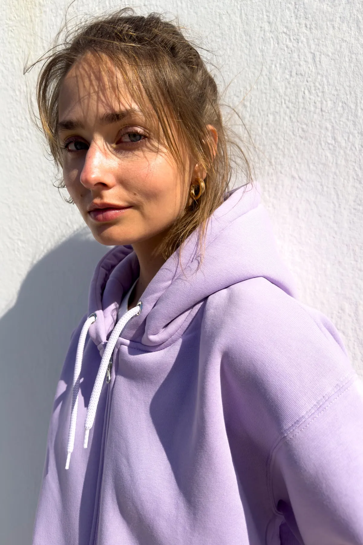 "Ksipna Ftasame" Light Purple Hoodie 𝗢𝗻𝗲 𝗦𝗶𝘇𝗲 (2 LAST ITEMS)