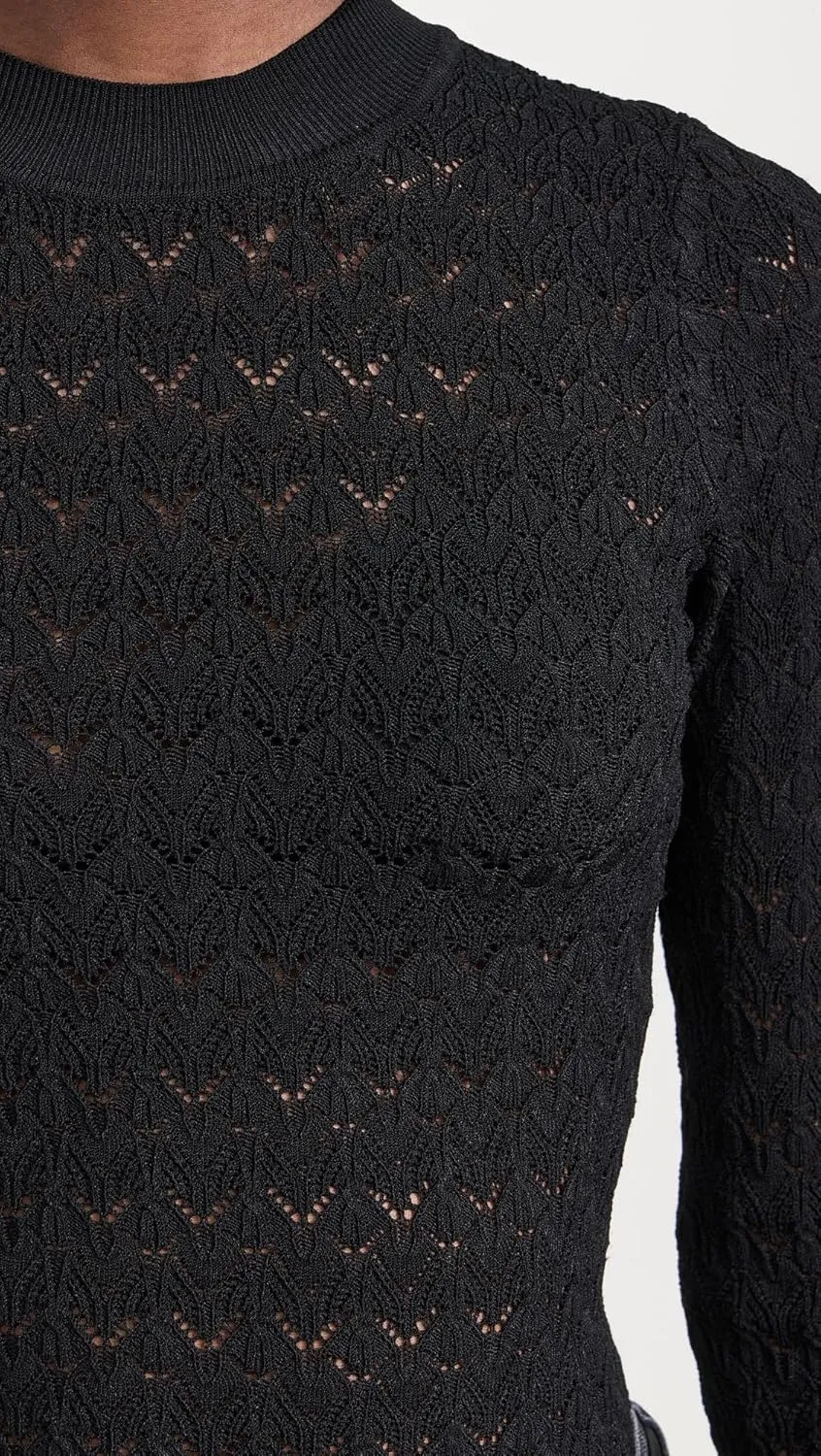 Sea Women's Rue Fine Knit Gauge Knit High Neck Sweater