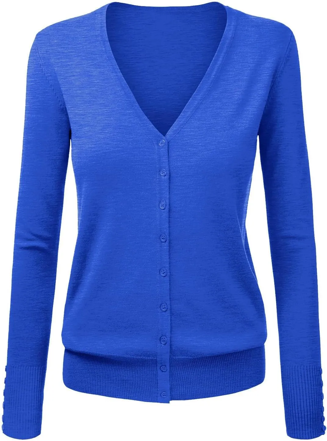 SHAOBGE Lightweight Summer Cardigan Women's V Neck Cardigan Sweater Plus Jacket Solid Color Knitted Womens Fall