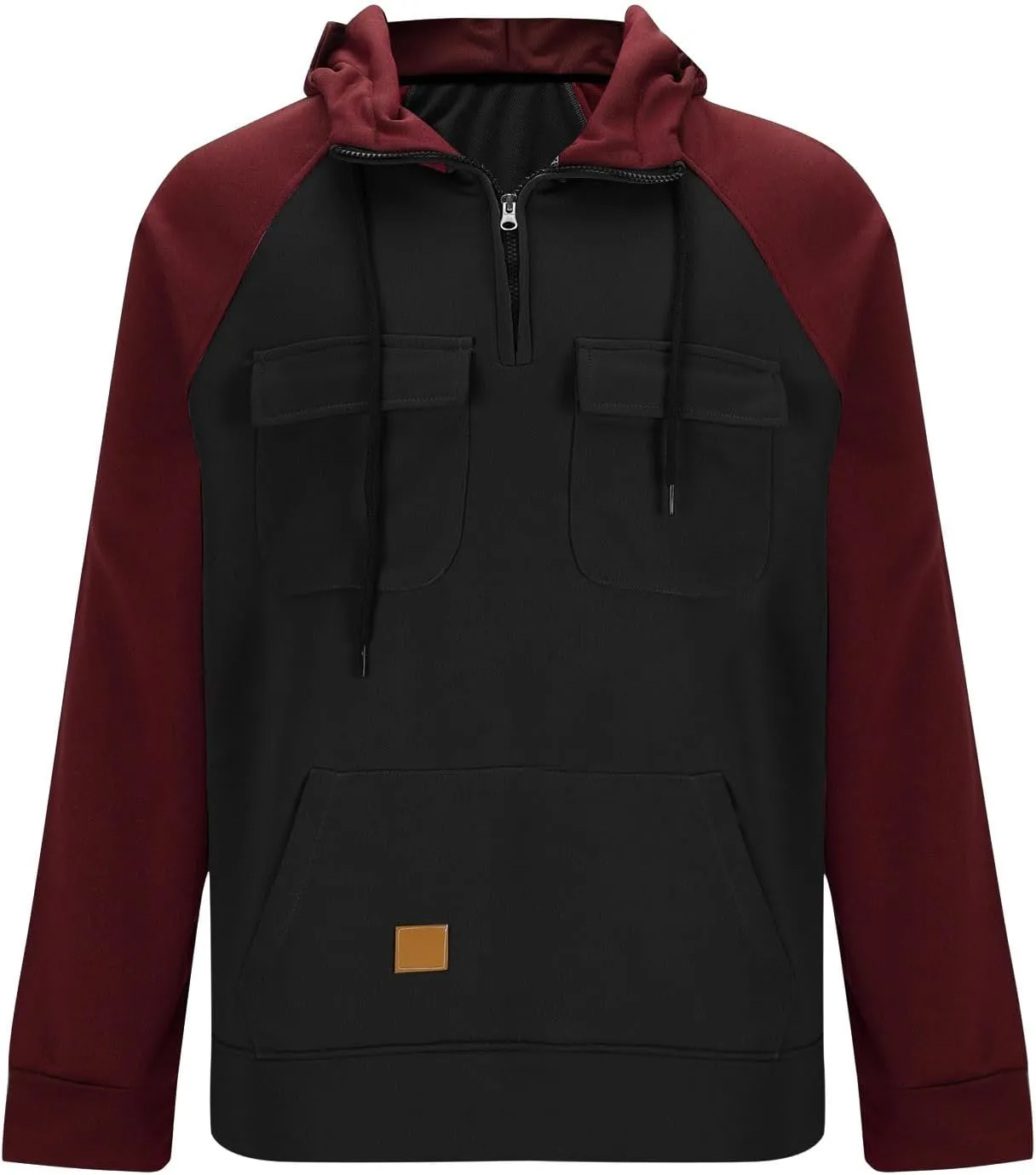 Tactical Sweatshirts for Men Hoodies Winter Long Sleeve Workout Gym Cargo Pullover Sports Outdoor Fashion Jackets