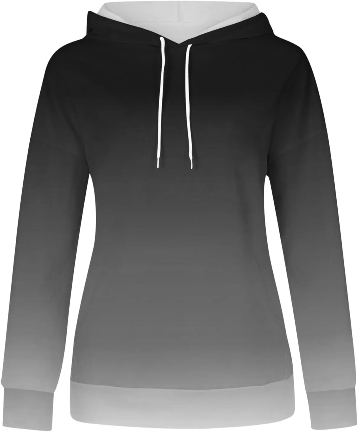 Tie Dye Print Hoodie For Women Fall Fashion y2k Clothes Long Sleeve Drawstring Pullover Tops Loose Casual Sweatshirt