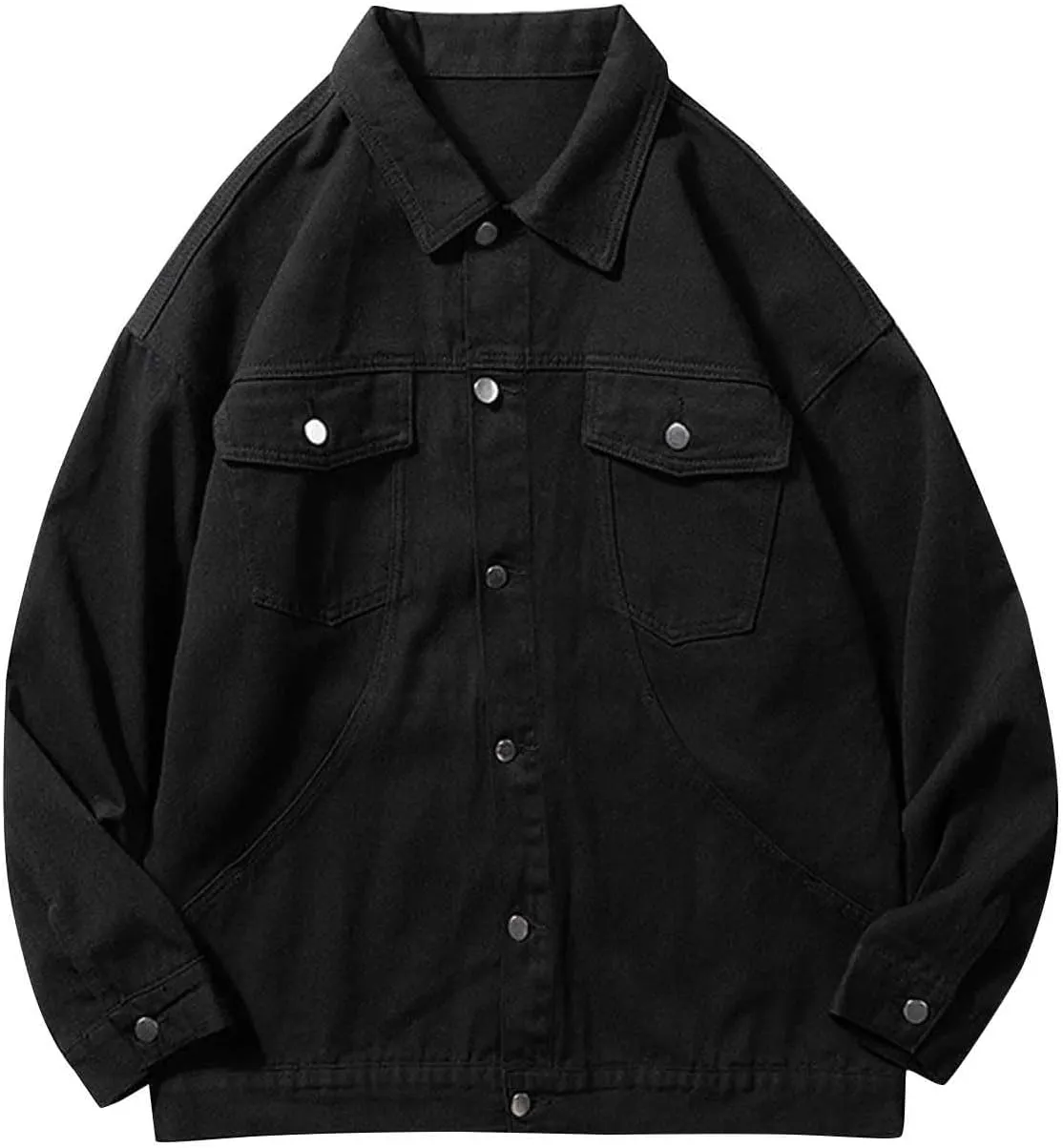 Turtle Neck Denim Coats for Man Winter Fall Long Sleeve Medieval Tie Dye Western Cardigan Jackets Coat Mens 2025