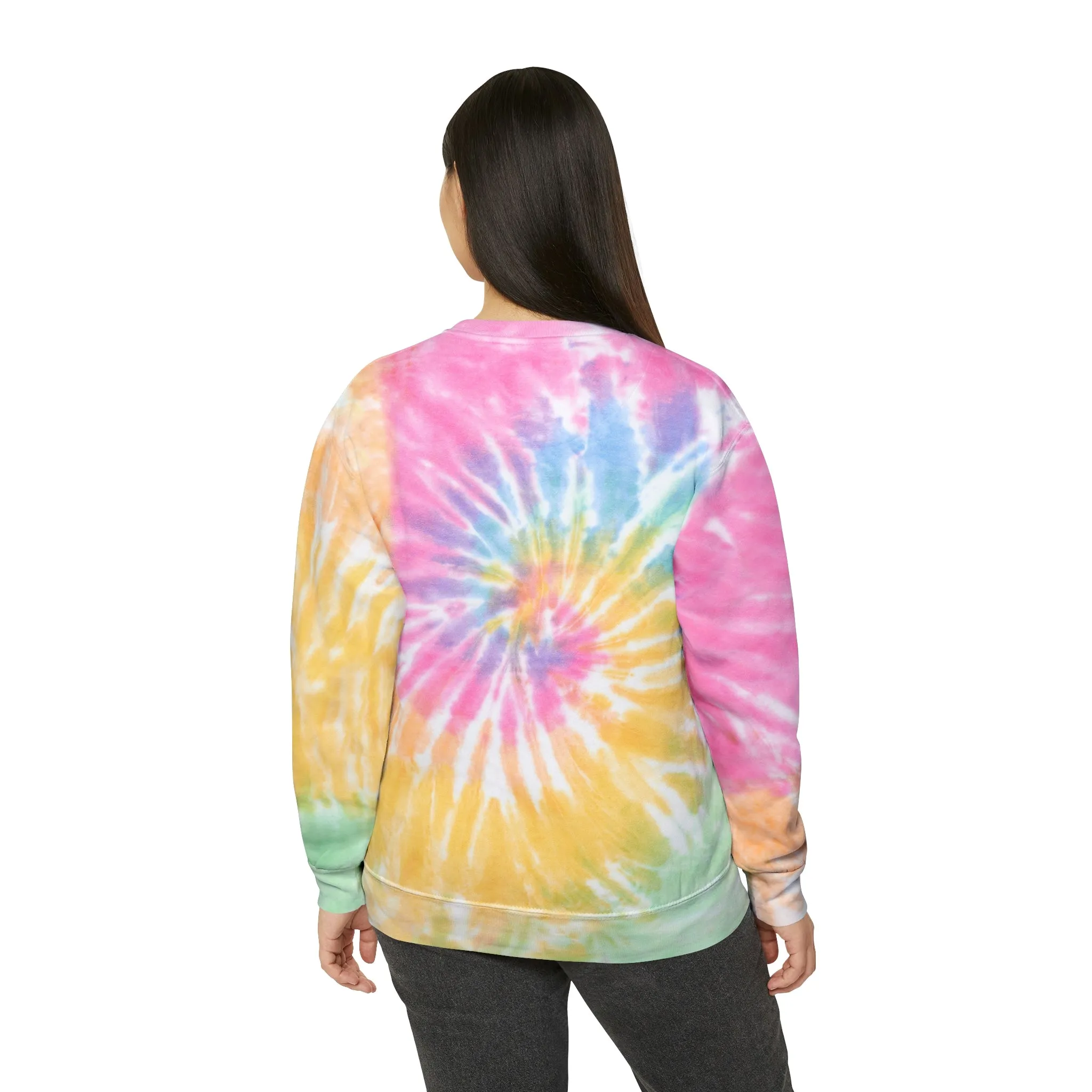 wanderLuSt ADVENTURES Unisex Tie-Dye Sweatshirt