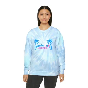 wanderLuSt ADVENTURES Unisex Tie-Dye Sweatshirt