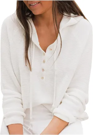 Women Cable Knit Sweater V Neck Button Down Pullover Hoodies Long Sleeve Casual Fall Shirt Tops Chunky Tunic Sweater