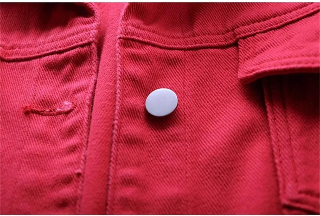 Women Denim Jackets Students Short Coat Jeans Outerwear Tops